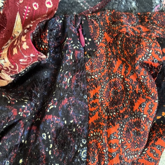 Free People Sweet Dreams Scarf Maxi Skirt NWT Size 2 - Picture 14 of 15